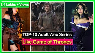 Top 10 Best Action Adventure watch alone web series like game of thrones in Hindi  Netflix  IMDB [upl. by Enrol]