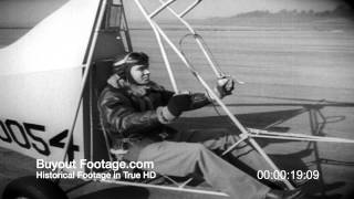 HD Stock Footage Amazing GyroGlider Takes Flight 1946 Newsreel [upl. by Aneryc826]