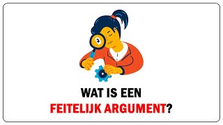 Wat is een feitelijk argument  Verschil tussen een feitelijke en waarderende argumenten  Uitleg [upl. by Ennairb]