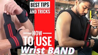 How to use Wrist Band  When to use Wrist Wraps  Tips for using Wrist Band or Wrist Straps  🔥 [upl. by Ewold]