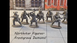 Northstar Figures Frostgrave Demons [upl. by Yatnohs425]