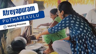 Putharekulu Making in ATREYAPURAM  Famous Indian Sweet from Andhra Pradesh [upl. by Kamp]