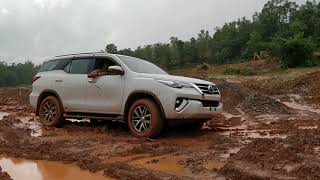 Mud Terrain 4x4 ToyotaFortuner at GouSwarga [upl. by Pilihp]