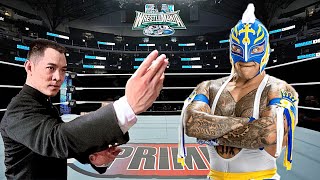 FULL MATCH WWE 2K24  Rey Mysterio vs Jet li Sep 212024 GAMEPLAY 4K [upl. by Eiramyllek922]