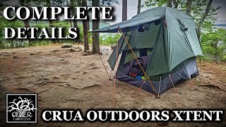 Crua XTENT Field Use Review Full Setup and RAIN [upl. by Zubkoff]