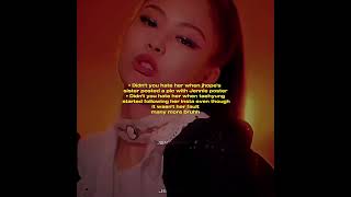 Are okay with truth 😶 jennie rubies 1million trending shorts video viral fyp kpop [upl. by Elockin474]