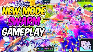 NEW SWARM PVE MODE GAMEPLAY THIS IS CRAZY Anima Squad  Seraphine Jinx Leona  League of Legends [upl. by Kinzer82]