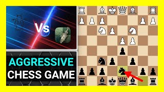 Aggressive Chess Engine Game Zahak 100 vs Stockfish 161 Watch and Learn Chess [upl. by Deste378]