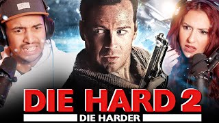 DIE HARD 2 1990 MOVIE REACTION  OVER THE TOP FUN  First Time Watching  Review [upl. by Aelsel]