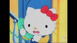 hello Kitty recibe una llamada del mencho 😳😵🙊  memes tiktok [upl. by Eirak]