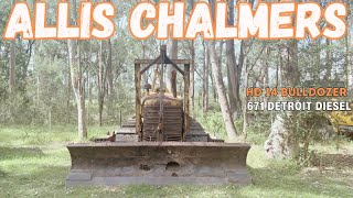 Detroit Diesel 671 Allis Chalmers HD14 Bulldozer [upl. by Justina]