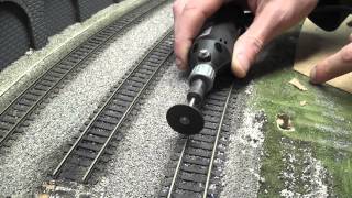 Building a Model Railway  Part 3  Track Laying [upl. by Yung533]