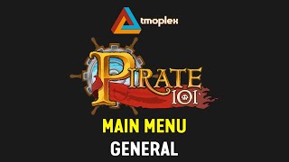 Pirate101 General  Main Menu Theme HD [upl. by Gombach]