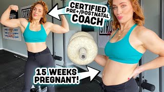 LIFTING WHILE PREGNANT Strength Training Dos  Donts [upl. by D'Arcy]