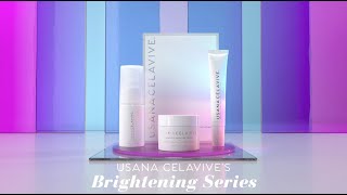 Get Ready to Get Even – Celavive Brightening  USANA Video [upl. by Ettenirt489]