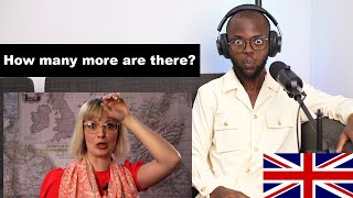 BLACK GUY REACTS TO 1 Woman 17 British Accents  How many more are there [upl. by Hendrix951]