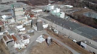 Abandoned Eurocan Pulp mill in Kitimat BC Mavic Mini [upl. by Nicholl]