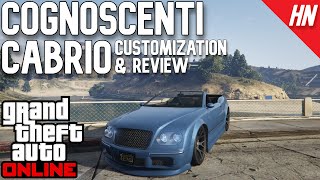 GTA Online  Enus Cognoscenti Cabrio Customization amp Review [upl. by Toiboid]