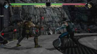 MK vs DC  Sub Zero Kombo Tribute [upl. by Denna]