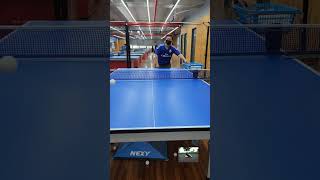 KIM Haos table tennis story  Tomahawk reverse tomahawk serve [upl. by Dragoon]