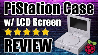 RetroFlag PiStation Case w LCD Screen Review  Setup Guide  Demo  Review  RetroPie Guy [upl. by Nigrom]