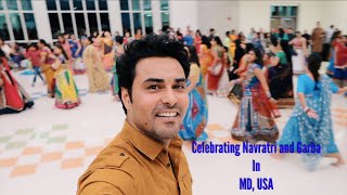 Celebrating Navratri And Garba in MD  USA [upl. by Raybin]