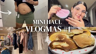 No me entra NADA 😣  Mini Haul y Recetas 🥞 Vlogmas [upl. by Kedezihclem]