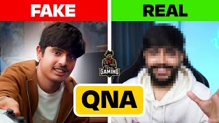 AJJUBHAI REAL FACE REVEAL  QampA  TOTAL GAMING [upl. by Orlosky712]