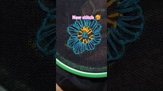 Embroidery stitches embroiderystitches ytshorts ytshortsvideo shorts handembroideryforbeginners [upl. by Aicirpac]