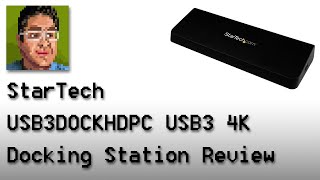 StarTech USB3DOCKHDPC 4K Laptop Docking Station Review [upl. by Rheba]