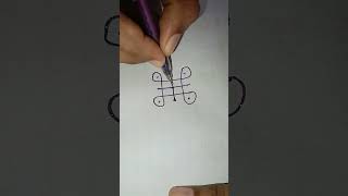 3 dots 3 simple muggu plz like and subscribe [upl. by Oner271]