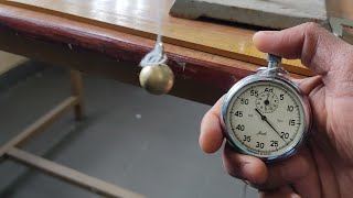 Simple Pendulum Practical Physics Class11 [upl. by Farrison]