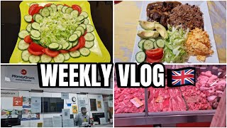 WEEKLY VLOG  TRIP TO DALSTON  RUNNING ERRANDS COOKING SUNDAY DINNER OXTAIL 🥘🇬🇧 [upl. by Emarej87]