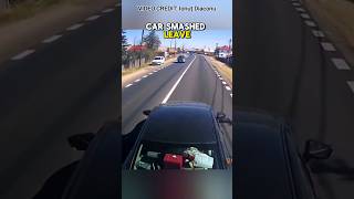 Road Rager Brake Checks Semi Truck amp Regrets It Immediately [upl. by Beacham727]