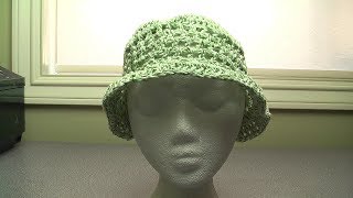 Crochet a summer beach hat [upl. by O'Gowan]