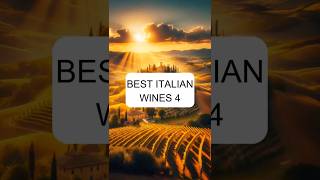 Top Italien Wines Part 4 topwine winefacts italienwine bestwine winepassion winepairing [upl. by Nyladnor]