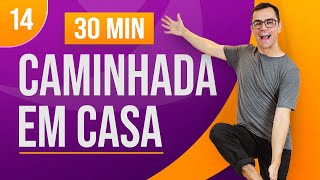 🌟 CAMINHADA EM CASA 14  Acabe com a BARRIGA  Exercícios sem impacto para pochete  Aurélio Alfieri [upl. by Gard]