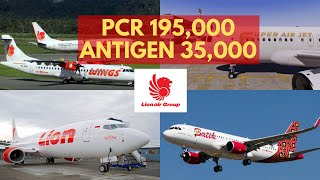 CARA BELI HARGA RAPID ANTIGEN 35 RIBU DAN PCR 195 RIBU LION AIR GROUP [upl. by Onin102]