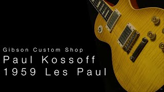 Gibson Custom Shop Paul Kossoff 1959 Les Paul • Wildwood Guitars Overview [upl. by Eninnej]