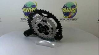 Crankset Deore 530 BLACK Crankset [upl. by Bondy125]