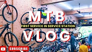 Preparing My MTB in a Service Station MTBcycling tipsservice station bike repair bike check [upl. by Nidorf]