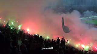 CURVA SUD Lors du match Far vs Raja Casablanca  اليوم تم الإفراج على جميع الرجاويين المعتقلين [upl. by Beaner322]