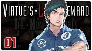 Lets Play Virtues Last Reward PC Remaster Blind Part 1  Ambidex Zero Escape Nonary Games [upl. by Ylicis]