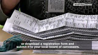 VIDEO NOW RI’s voter registration deadline is Sunday [upl. by Suciram]