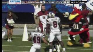 CarolinaKentucky 1st QtrMunnerlyns 84yd Return [upl. by Allimrac16]