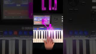 How to play Crocketts Theme on Keyboard 🌴 🍸 miamivice [upl. by Egor996]