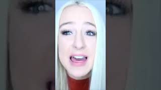 Tana Mongeau saying “literally” for 19 seconds HEADPHONE WARNING [upl. by Inaffets]