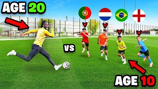 I Challenged The World’s Best Kid Footballers [upl. by Demmahum]