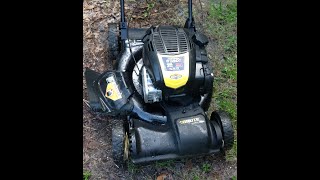 Brute Self propelled lawn mower is smoking  FIXED [upl. by Ettelrats]