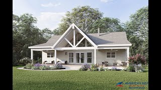 MOUNTAIN HOUSE PLAN 94000018 WITH INTERIOR [upl. by Merdith]